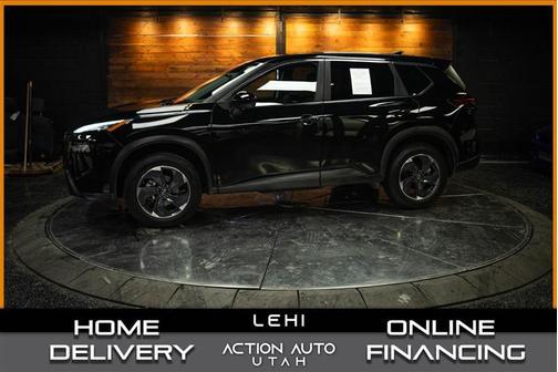 Black 2025 Nissan Rogue SV