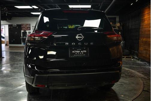 Black 2025 Nissan Rogue SV