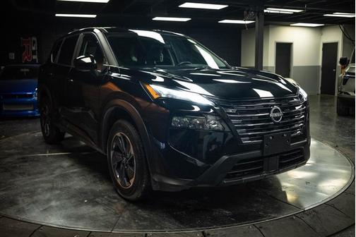 Black 2025 Nissan Rogue SV