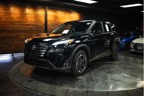 Black 2025 Nissan Rogue SV