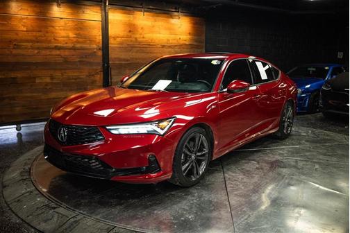 Red 2024 Acura Integra A-Spec Technology
