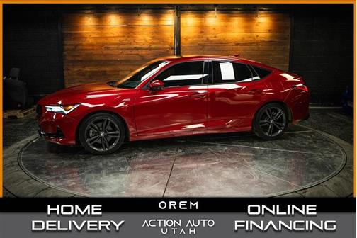 Red 2024 Acura Integra A-Spec Technology