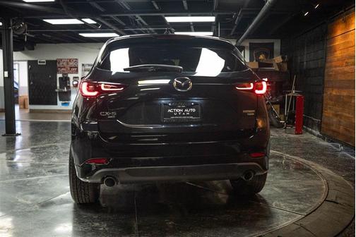 Jet Black Mica 2022 Mazda CX-5 2.5 Turbo