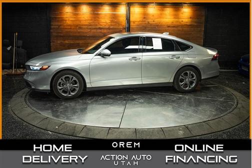 Silver 2024 Honda Accord EX