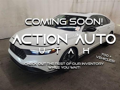 White 2024 Honda Accord Hybrid Sport