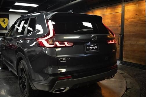 Gray 2025 Honda CR-V Hybrid Sport-L
