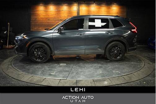 Gray 2025 Honda CR-V Hybrid Sport-L