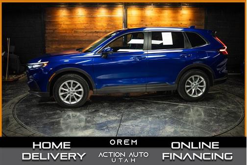 Blue 2025 Honda CR-V EX-L
