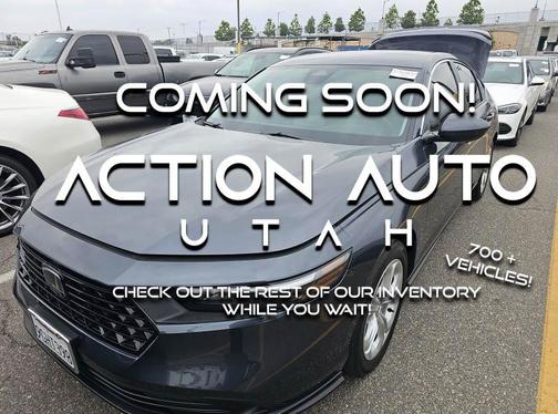 Gray 2023 Honda Accord LX