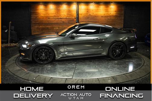 Gray 2017 Ford Mustang GT