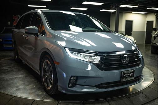Gray 2023 Honda Odyssey Elite