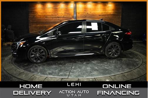Black 2023 Toyota Corolla Hybrid SE