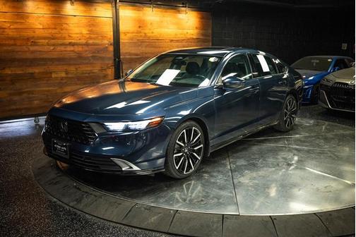 Blue 2025 Honda Accord Hybrid Touring