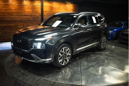 Gray 2022 Hyundai SANTA FE Calligraphy