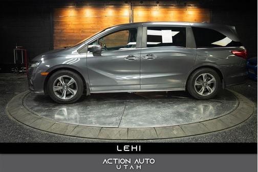 Gray 2018 Honda Odyssey Touring
