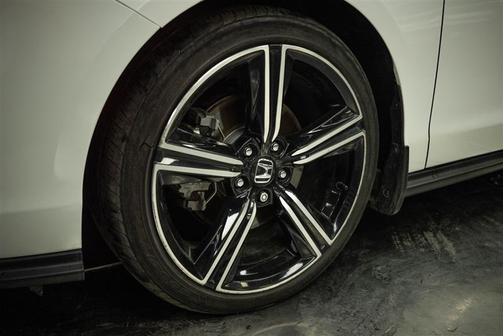 White 2023 Honda Accord Hybrid Sport