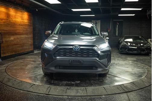 Gray 2019 Toyota RAV4 Hybrid LE