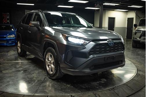 Gray 2019 Toyota RAV4 Hybrid LE