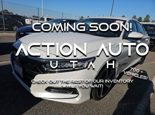 White 2019 Honda Accord Sport