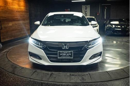 White 2019 Honda Accord Sport