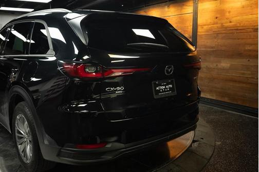Jet Black Mica 2024 Mazda CX-90 3.3 Turbo Preferred Plus