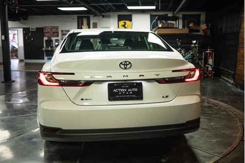 White 2025 Toyota Camry LE