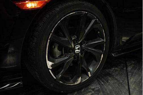 Black 2018 Honda Civic Sport