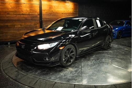Black 2018 Honda Civic Sport