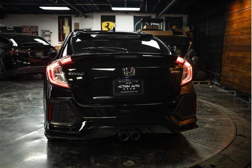 Black 2018 Honda Civic Sport