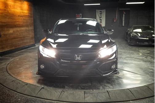 Black 2018 Honda Civic Sport