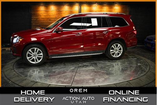 Red 2018 Mercedes-Benz GLS 450 Base 4MATIC