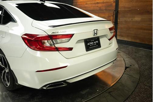 White 2021 Honda Accord Sport 1.5T