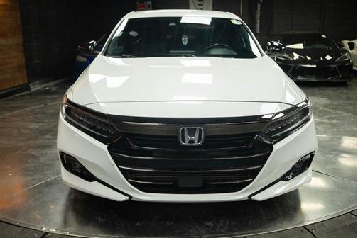 White 2021 Honda Accord Sport 1.5T