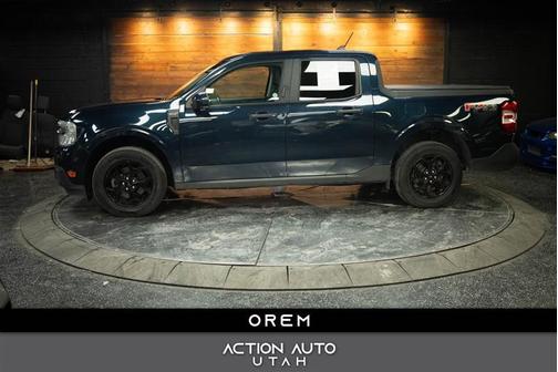Blue 2022 Ford Maverick XLT