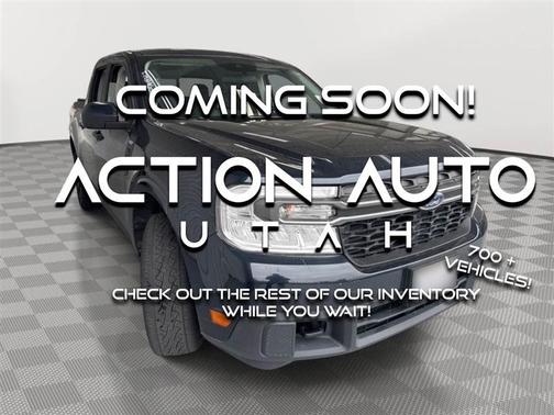 Blue 2022 Ford Maverick XLT