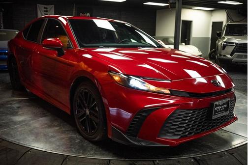 Red 2025 Toyota Camry SE