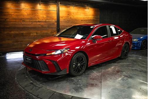 Red 2025 Toyota Camry SE