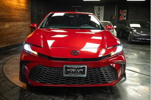Red 2025 Toyota Camry SE