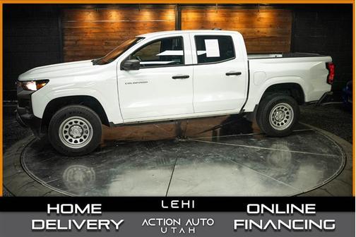 White 2023 Chevrolet Colorado WT