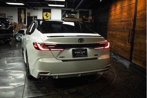 White 2025 Toyota Camry XSE