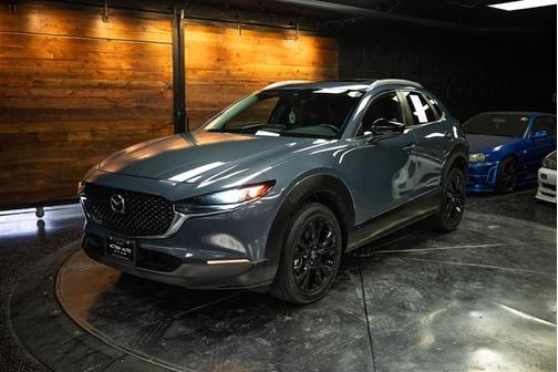 Gray 2023 Mazda CX-30 2.5 S Carbon Edition