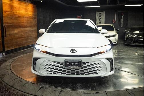 White 2025 Toyota Camry XSE