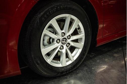 Red 2025 Toyota Camry LE