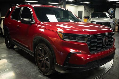 Red 2023 Honda Pilot Sport