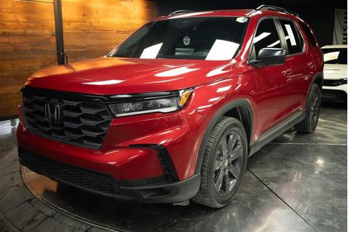 Red 2023 Honda Pilot Sport