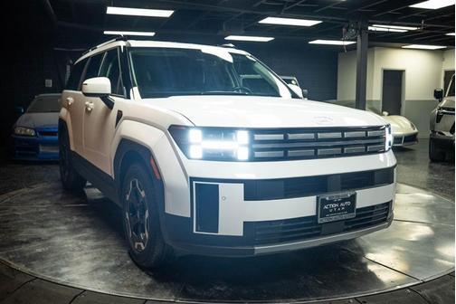 White 2025 Hyundai SANTA FE SEL