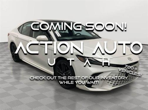 White 2025 Toyota Camry XSE