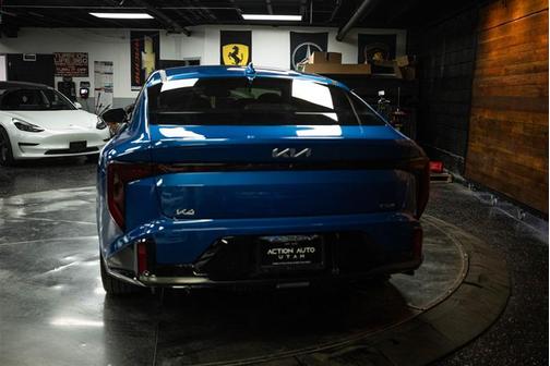 Blue 2025 Kia K4 GT-Line Turbo