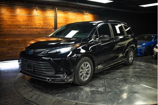 Black 2021 Toyota Sienna XLE