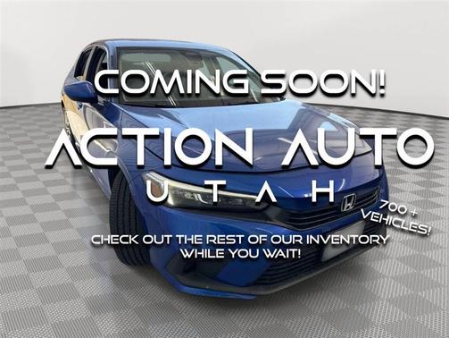 Blue 2024 Honda Civic EX